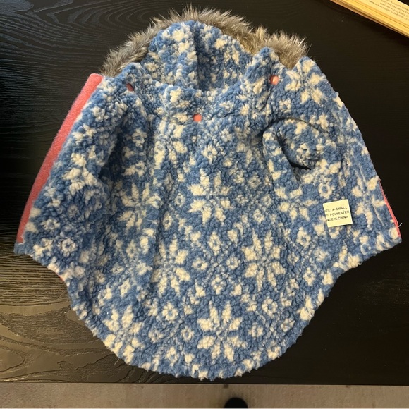 Dog jacket size XS pink with hoodie - Picture 5 of 5